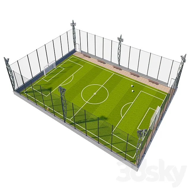 Football stadium Mini Stadium Free Download