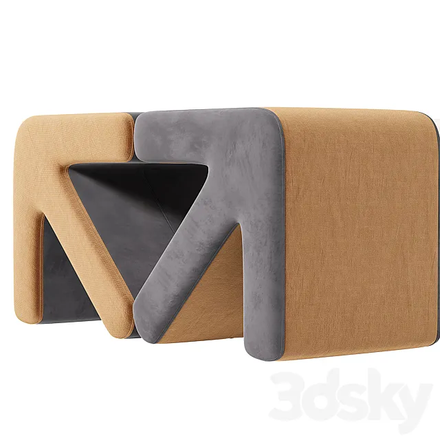 Footstool 3D Model