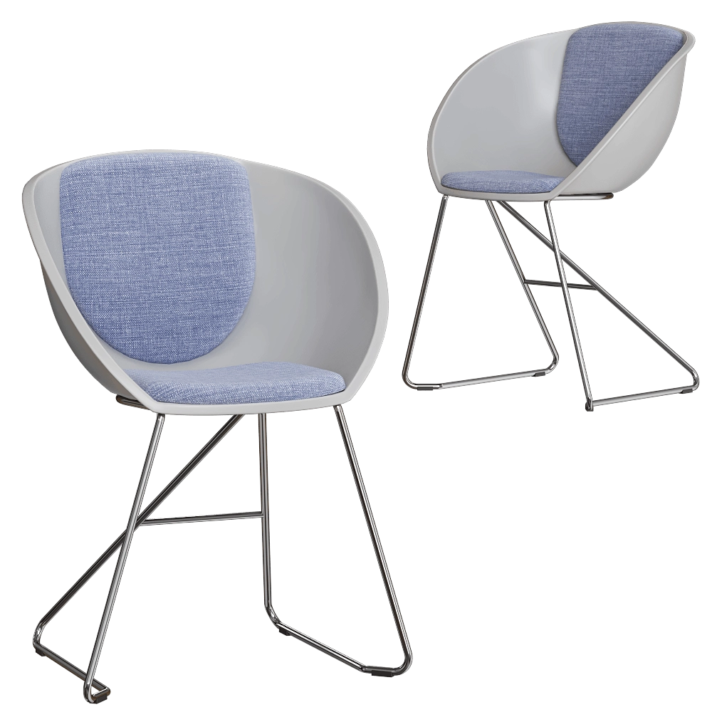 Fora Form - Armchair Popcorn 3D Model