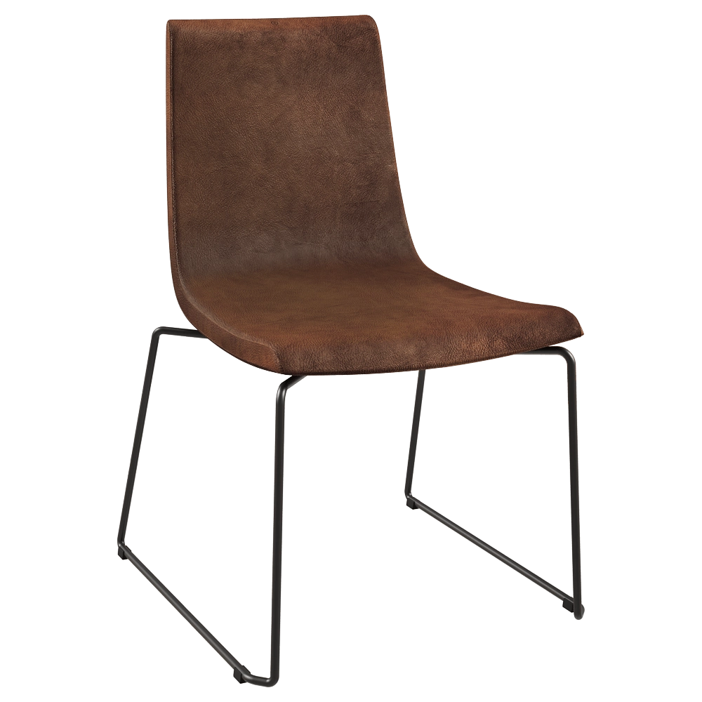 Fora Form - Chair Clint Sled base 3D Model