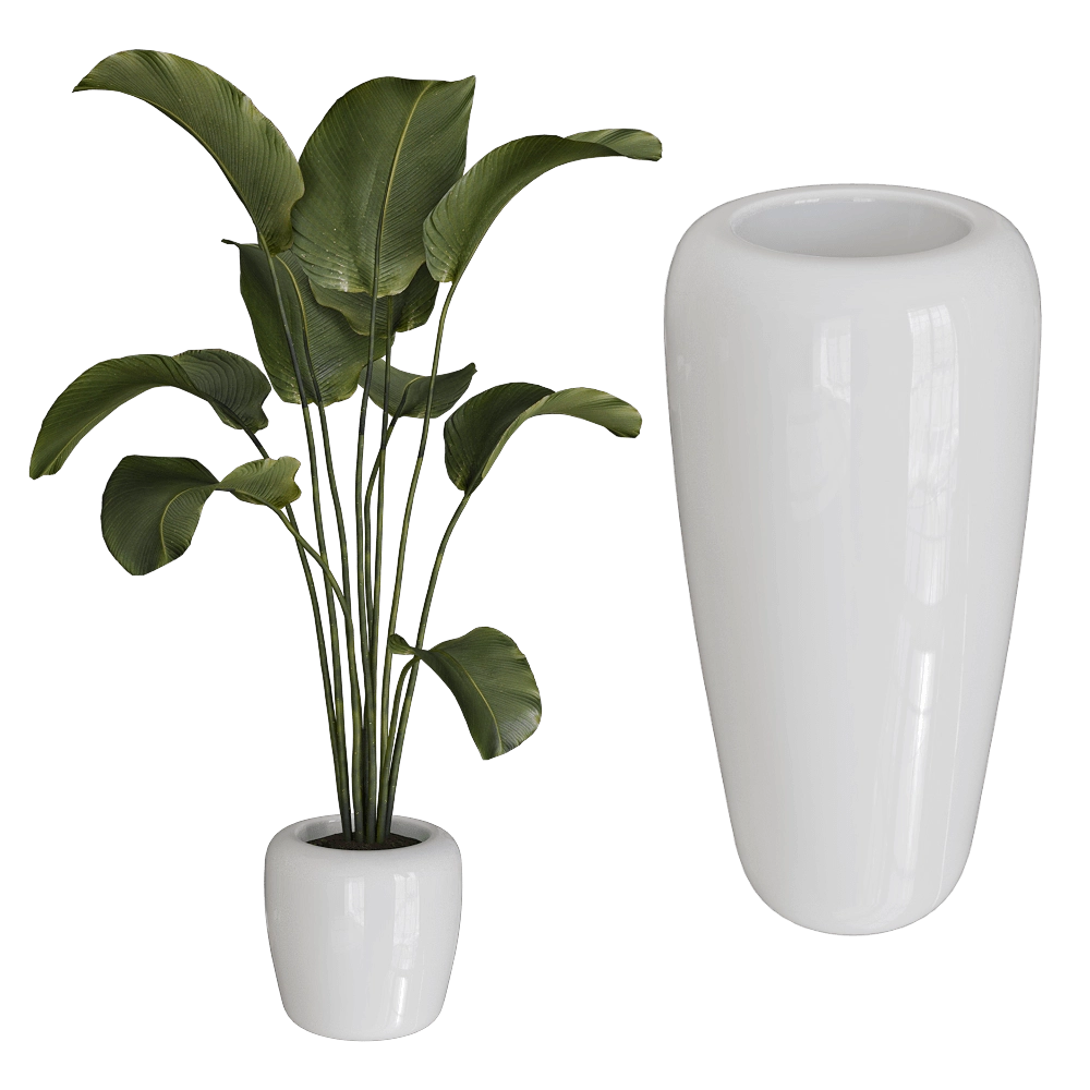Fora Form - Planter Sevres 3D Model