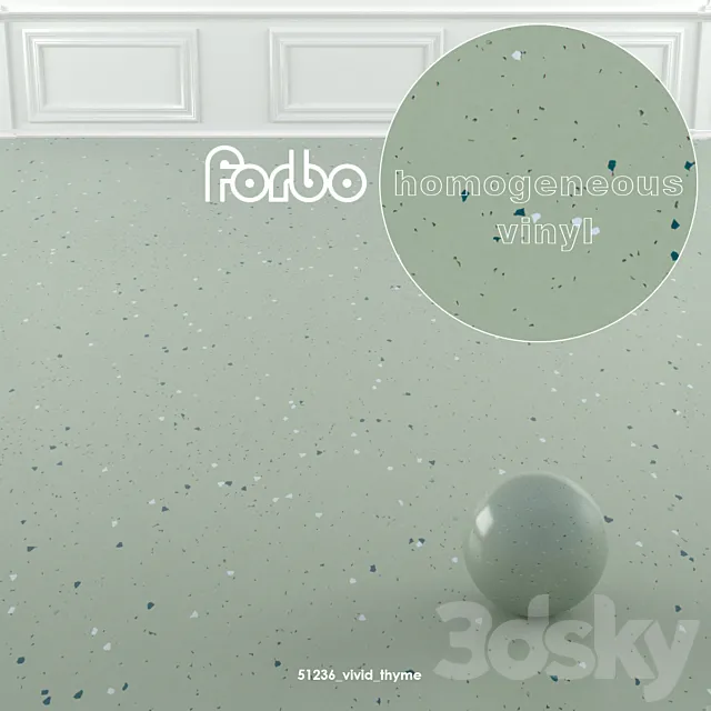 Forbo Sphera Homogeneous Vinyl: 6 3D Model