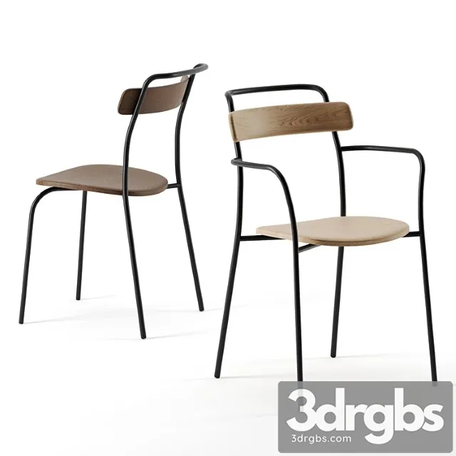 Forcina Chair By Mattiazzi 3D Model Free