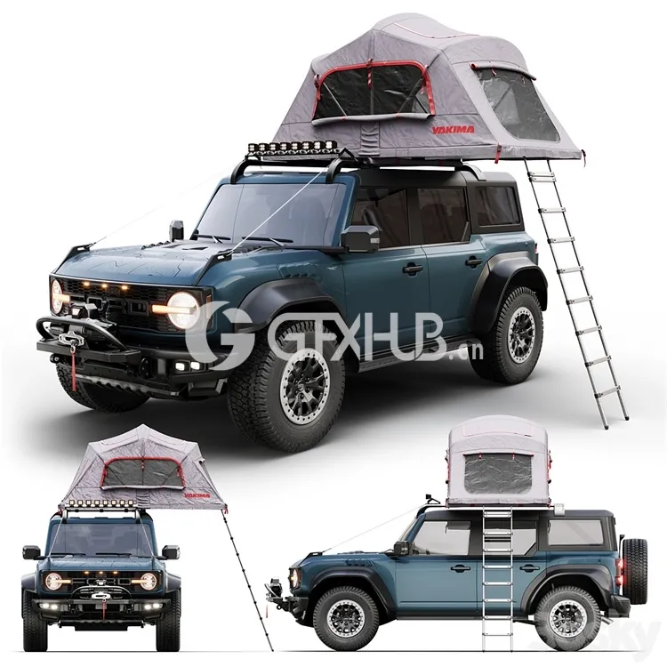 Ford bronco raptor rooftop tent - 3410