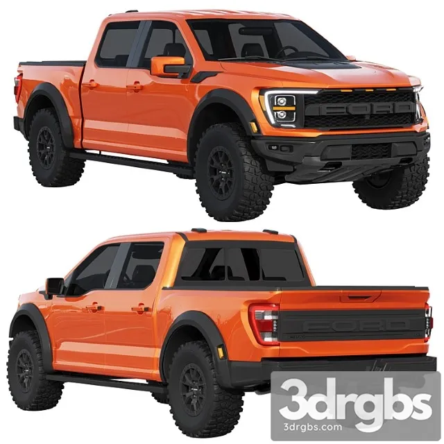 Ford F 150 Raptor 2021 3D Model Free