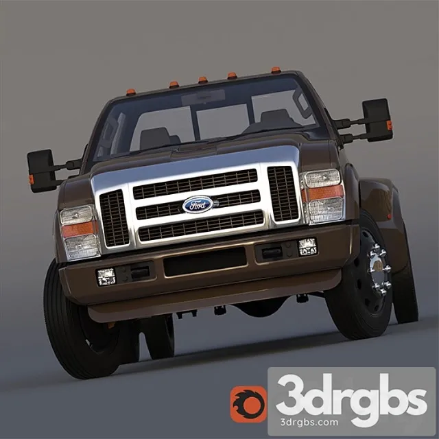Ford F 450 3D Model Download