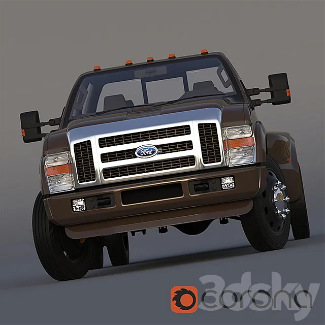 Ford F-450 3D Model