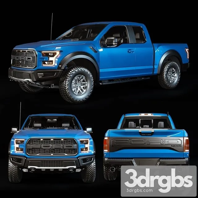 Ford f150 raptor 3D Model Free