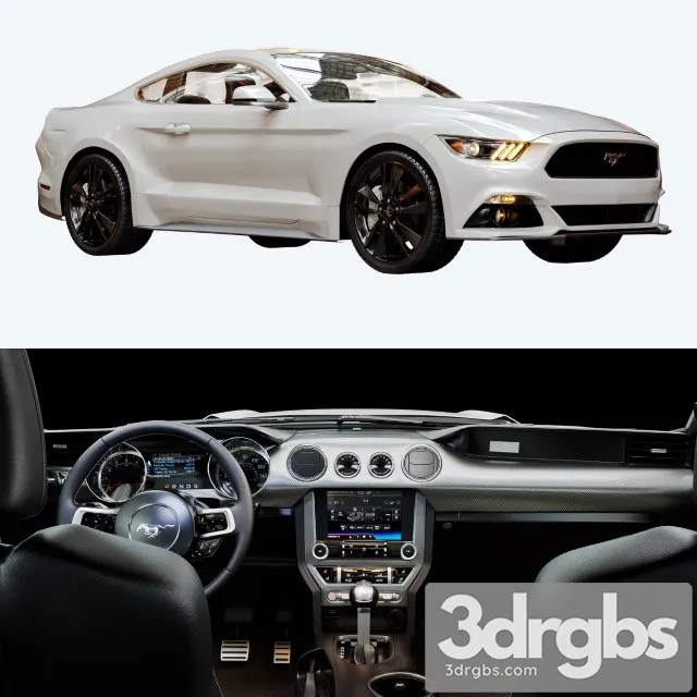 Ford Mustang GT 3D Model Free