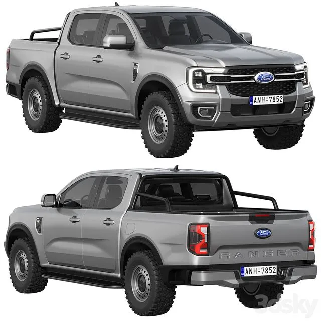 Ford Ranger XLT 2023 Free Download