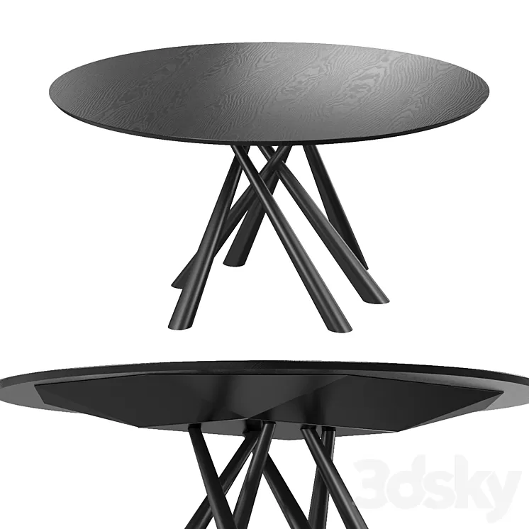 Forest table 150 3D Model