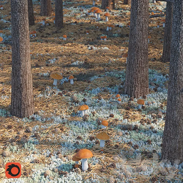 Forestry set 2 3DModel