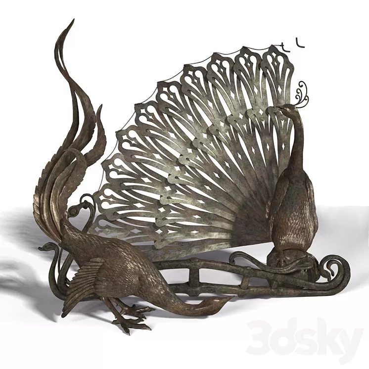 Forged birds 3D Model
