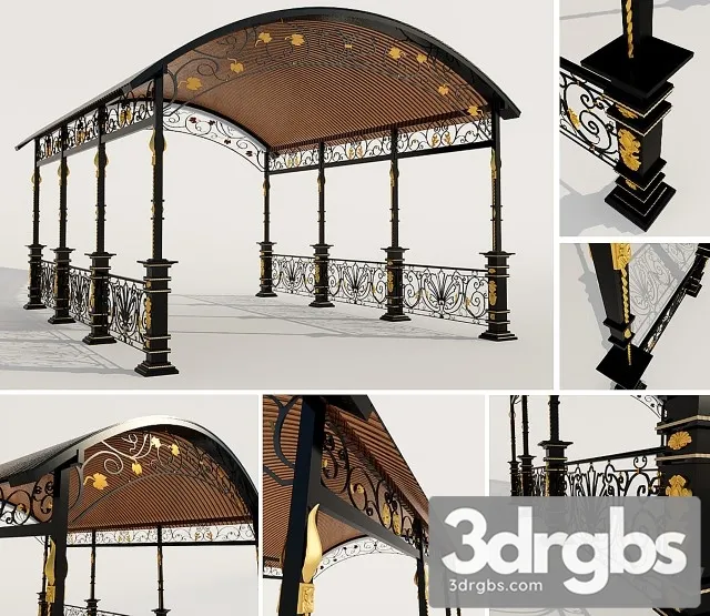 Forged Canopy 3D Model Free