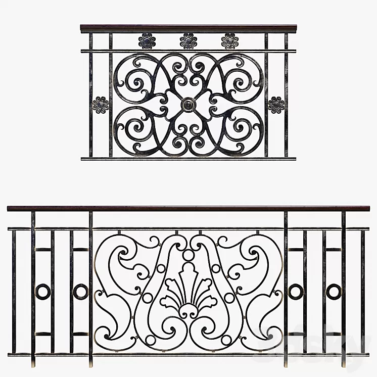 Forged components / Forged fence