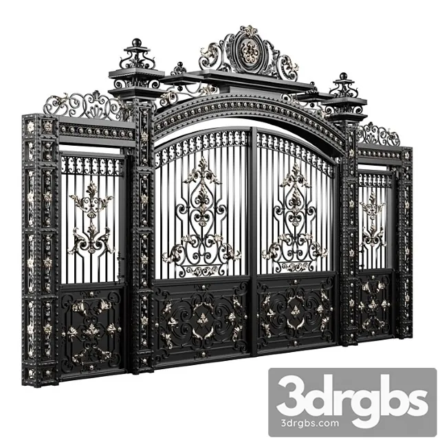 Forged Gates 2 3D Model Download