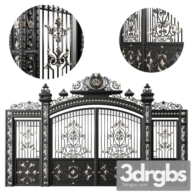 Forged Gates 3D Model Free