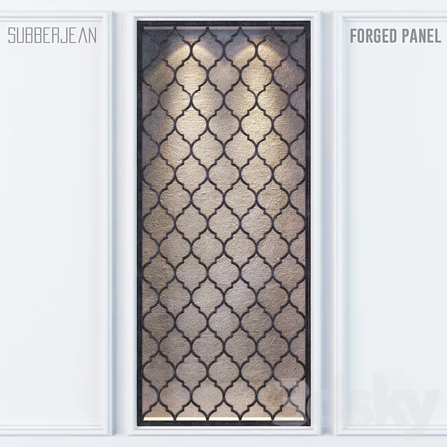 Forged Panel Subberjean 3D Model
