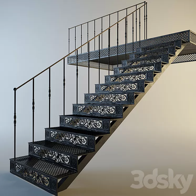 Forged stairs