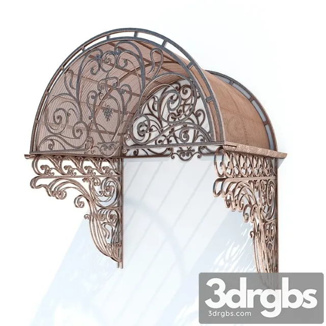 Forged Visor No 7 3D Model Free