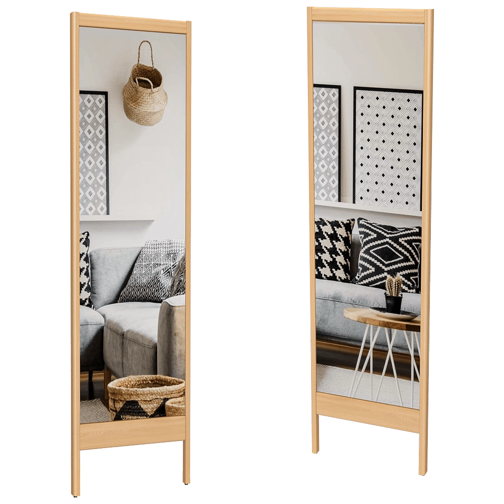 Form & Refine - Mirror A Line Oak 3D Model