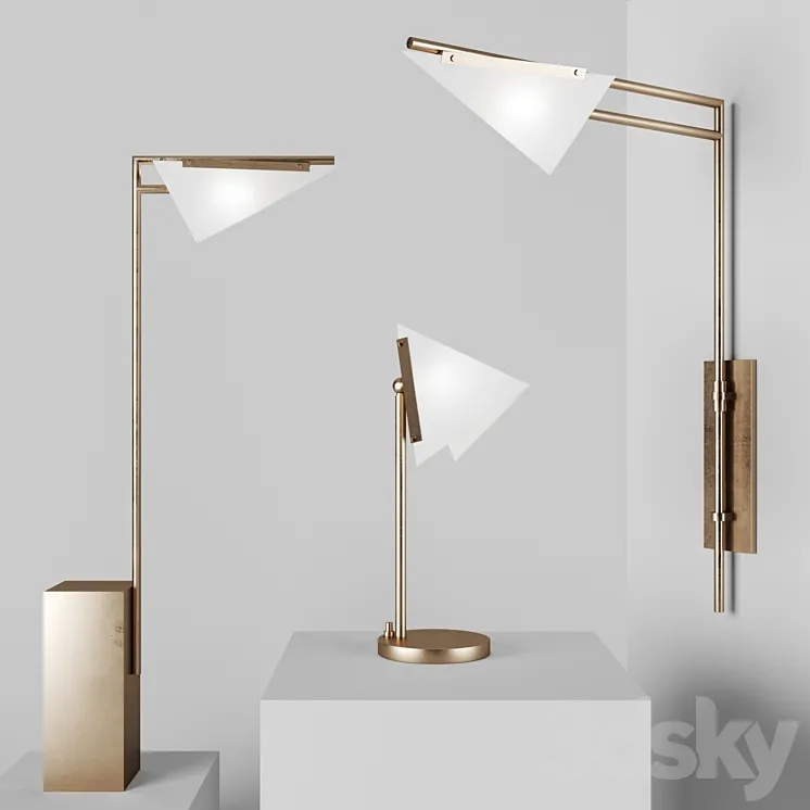 Forma lamps by Circa Lighting 3D Model Free