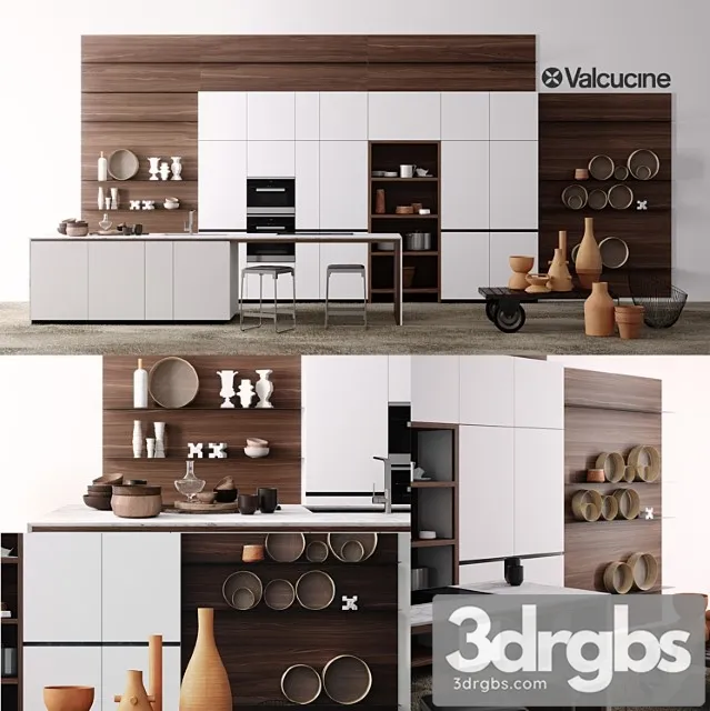 Forma Mentis Kitchen Valcucine 2 3D Model Free