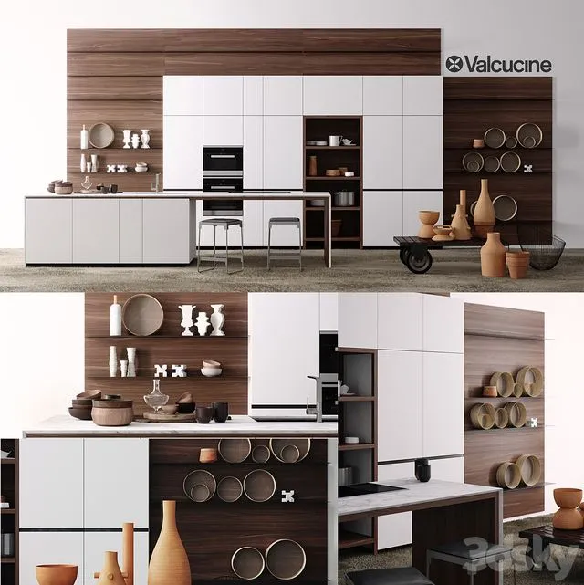Forma Mentis Kitchen Valcucine 3D Model