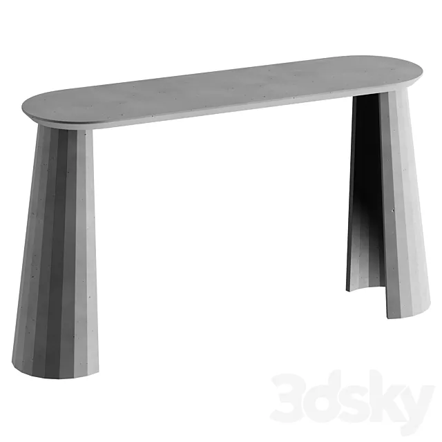 Forma&Cemento FUSTO CONSOLE I Consoles Free Download