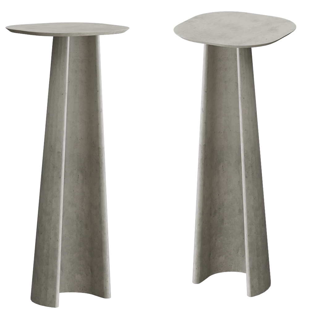 Forma&Cemento - Table Pedestal stem 3D Model