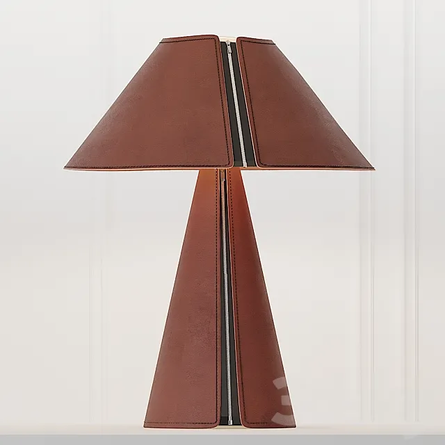 Formagenda EL SENOR Leather table lamp 3DModel