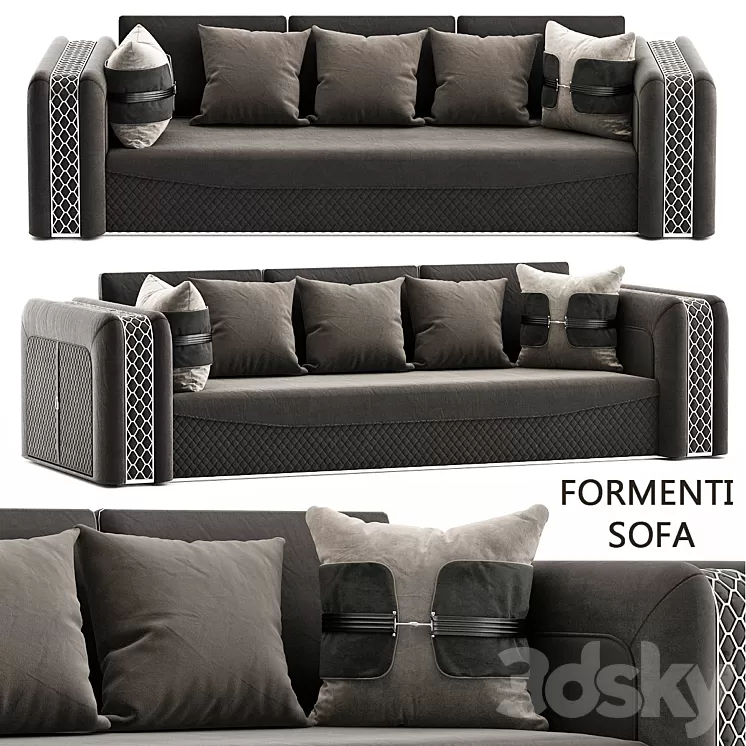 Formenti FOR2476 Infinity Sofa 3D Model
