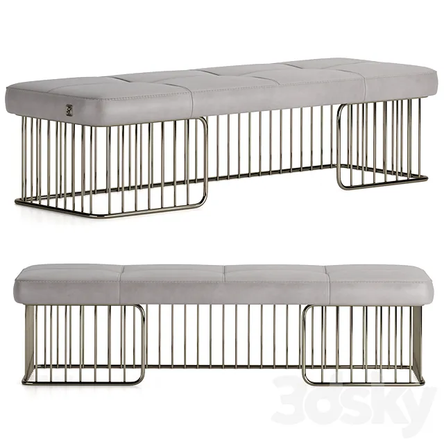 Formitalia CHARLESTON Bench 3DModel