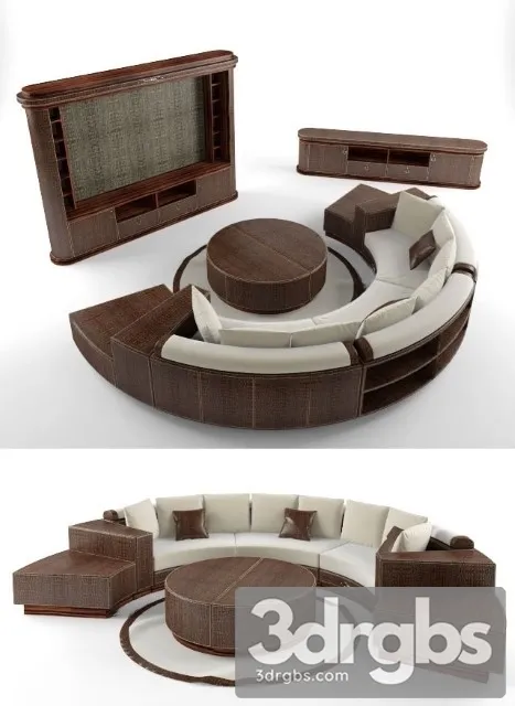 Formitalia Sitting Sofa 01 3D Model Free