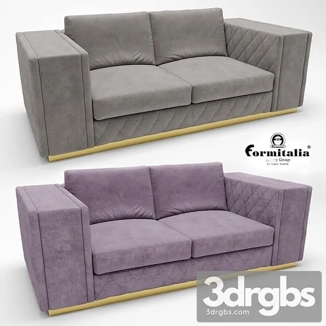 Formitalia Verona Sofa 3D Model Free