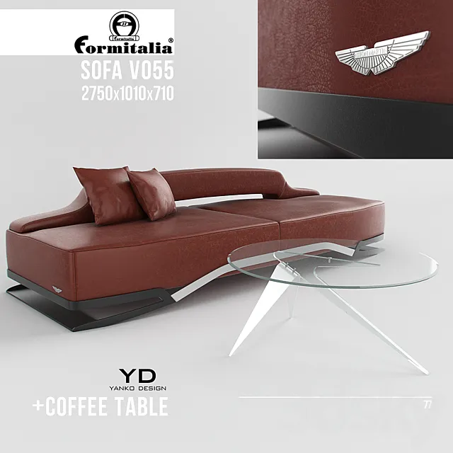 formitalia_sofa_v055 3D Model