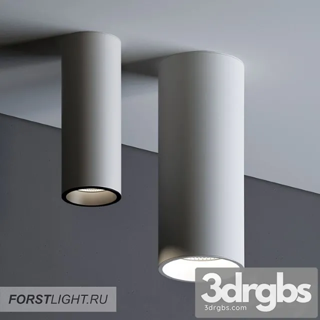 Forstlight barrel 7 + barrel 12 3D Model Free
