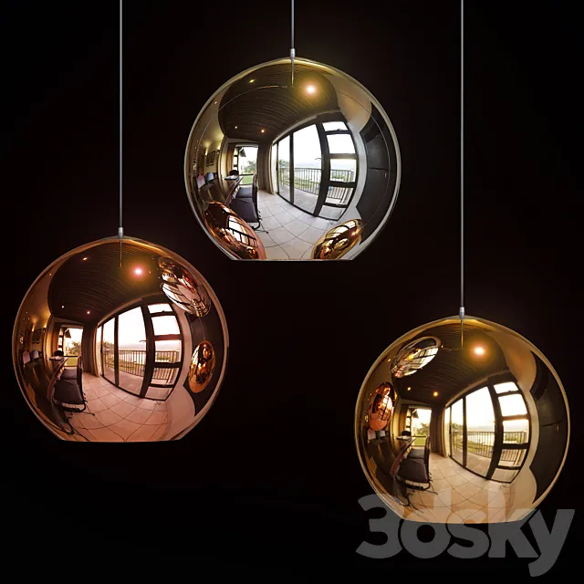 Fort Knox Mini Pendant Light 3DModel