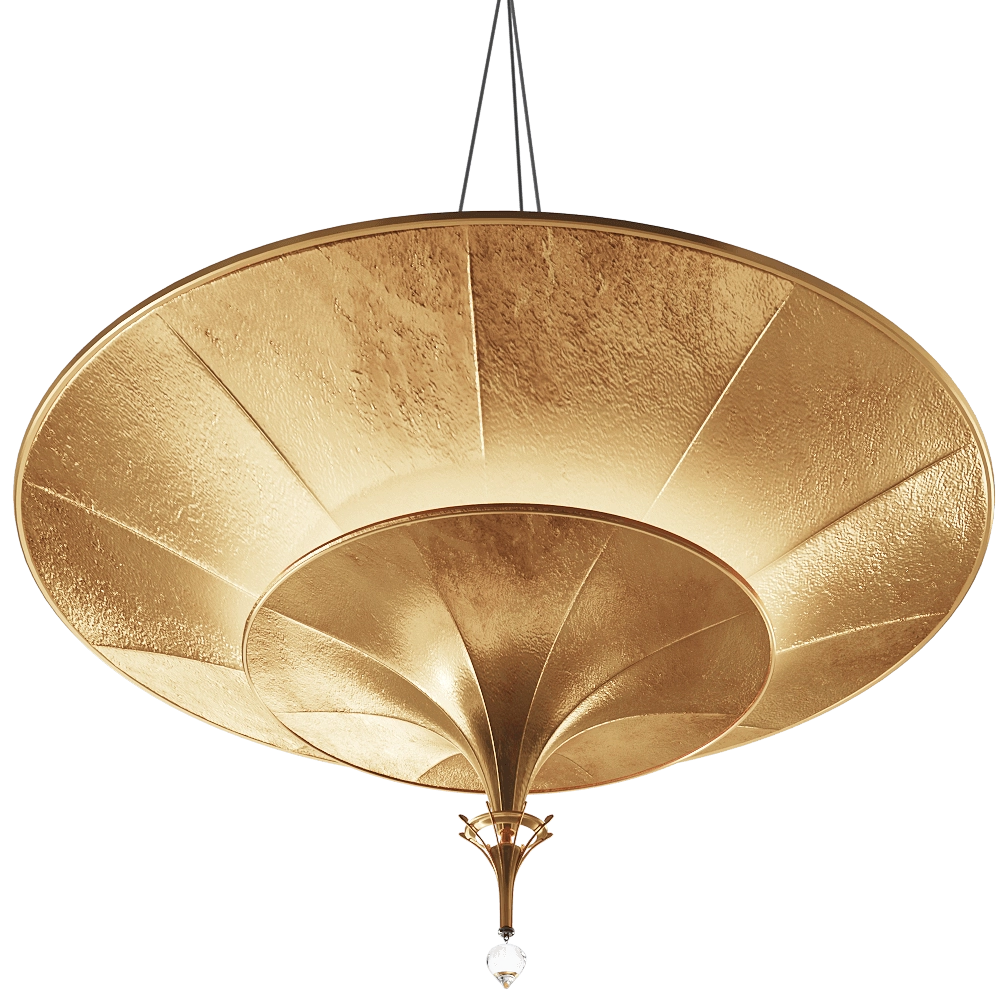 Fortuny  - Chandelier Icaro 2 tiers 3D Model