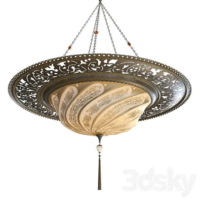 Fortuny scudo saraceno 3D Model