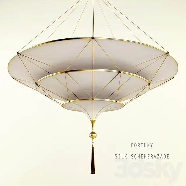FORTUNY SILK SCHEHERAZADE 3D Model