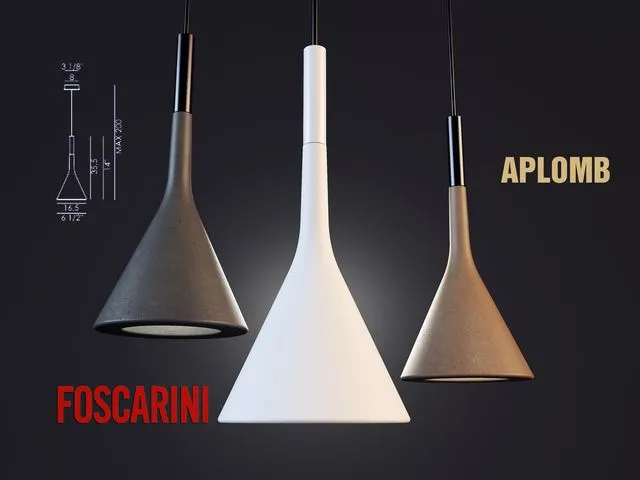 Foscarini Aplomb pendant Free Download