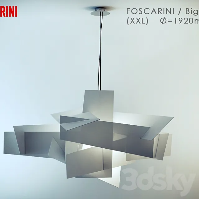 Foscarini Big bang_XL 3DModel