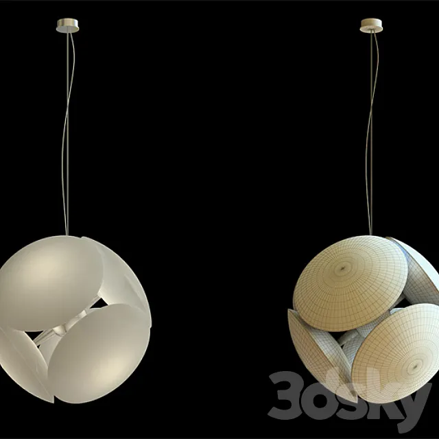 Foscarini Bubble Pendant Light 3D Model