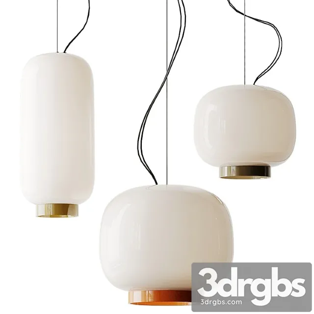 Foscarini Chouchin Reverse 3 Suspension Lamp 3D Model Free