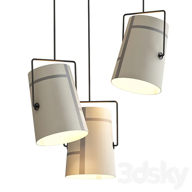 Foscarini Diesel Fork pendant 3D Model