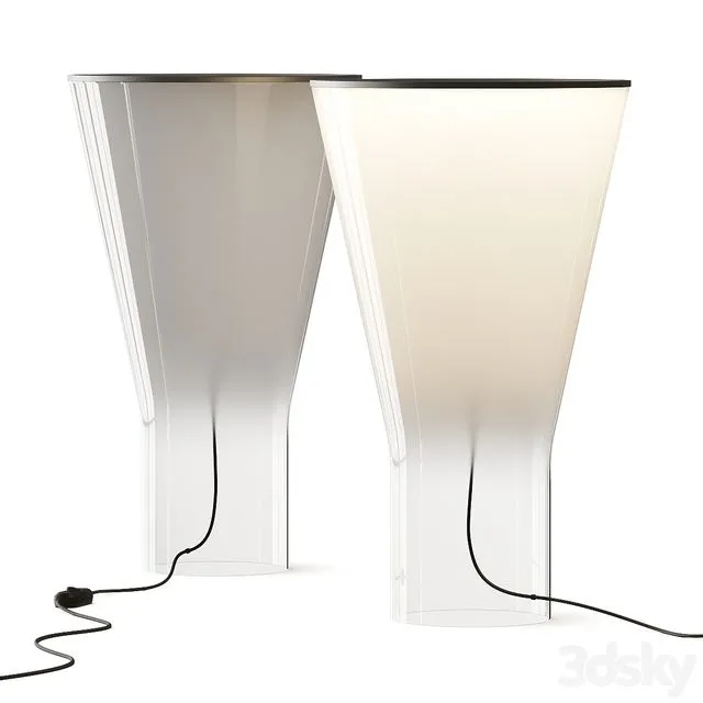 Foscarini Soffio Table Lamp 3D Model