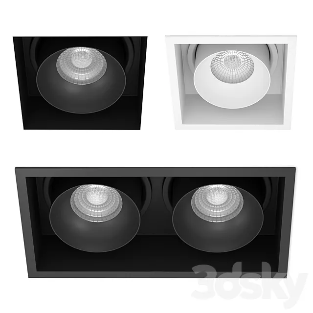 Foton Look + Trim series of integrated luminaires (Centersvet) 3D Model