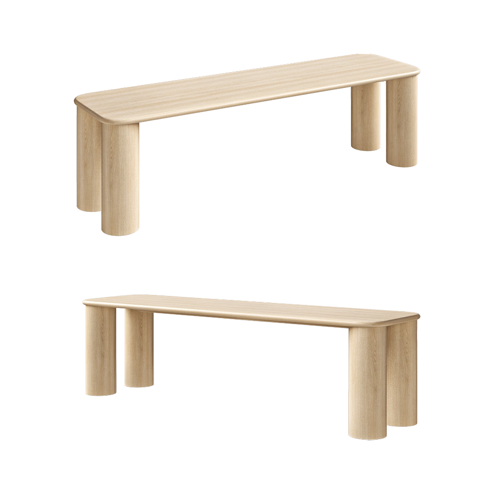 Found - Bench PAUSE 3D Model