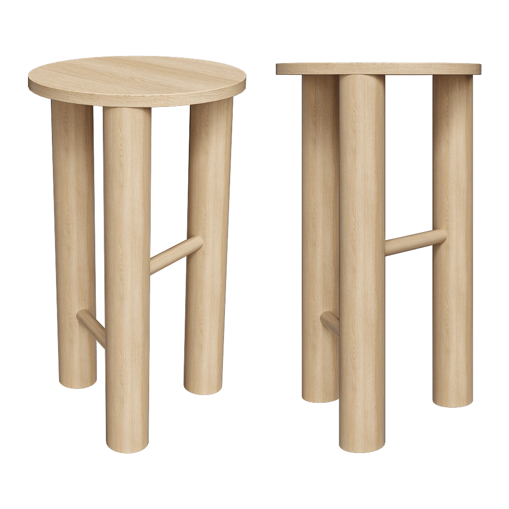 Found - Stool LAD 24 3D Model